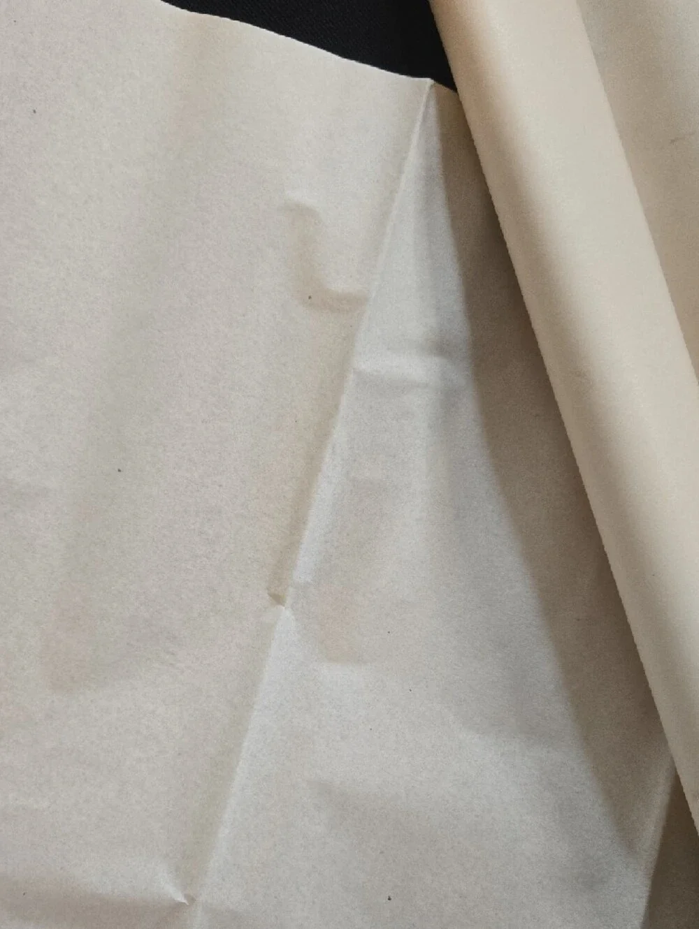Source Unknown Cream Wrapping Paper Sheets